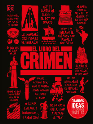 cover image of El libro del crimen (The Crime Book)